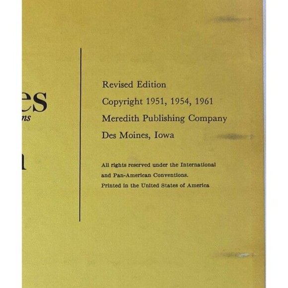 Better Homes & Gardens New Garden Book Revised Edition 1961 Hardcover - Picture 9 of 9